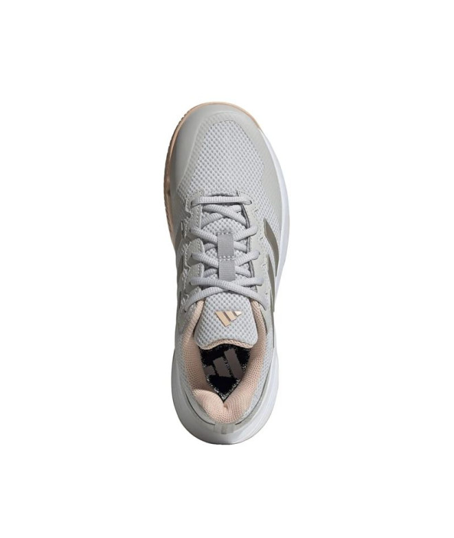 Zapatillas de tenis adidas Gamecourt 2 Mujer Gris
