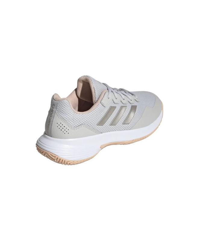 Zapatillas de tenis adidas Gamecourt 2 Mujer Gris