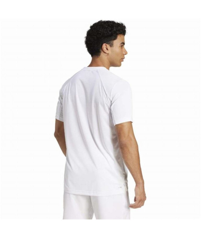 Camiseta adidas de tenis Club Hombre Blanco