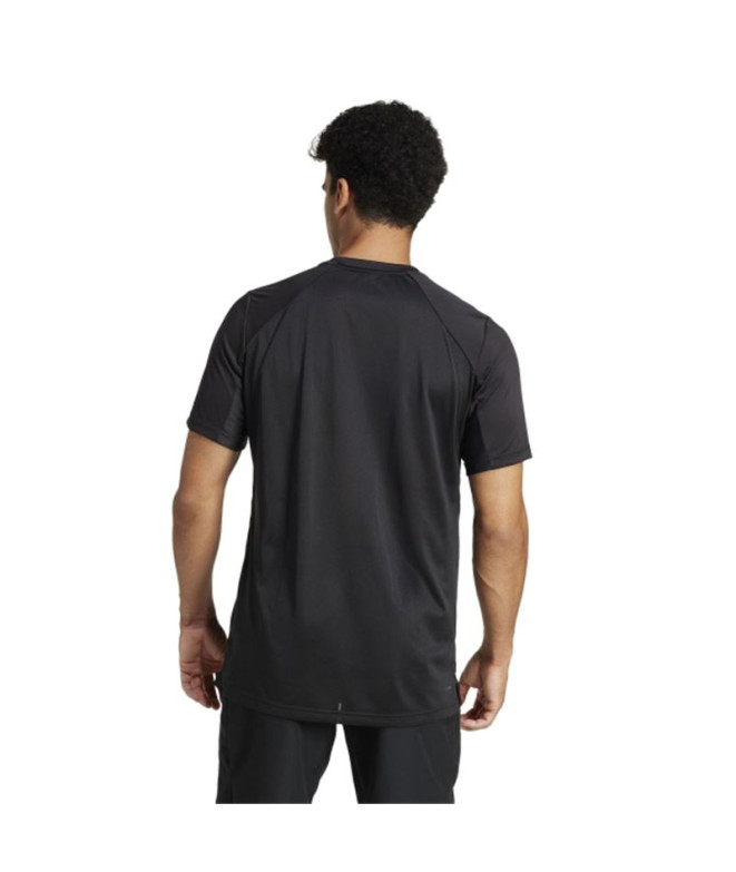 Camiseta de tenis adidas Club Hombre Negro