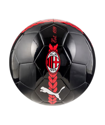 Balle de Football Puma AC Milan Ballon de Pré-match Noir