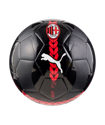 Balle de Football Puma AC Milan Ballon de Pré-match Noir 2