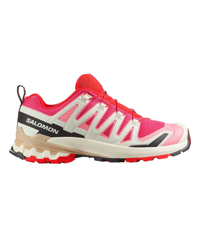 Chaussures Trail Salomon de Xa Pro 3D V9 W Rouge Rouge/Vanilla Ice/Fiery Red Femme