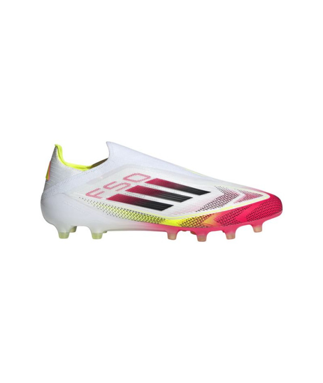 football adidas Bottes F50 Elite LL AG blanc/noir