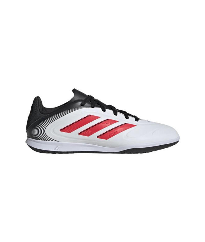 Sapatilhas de Futebol Sala adidas Infantil Taça Pure III Club em branco