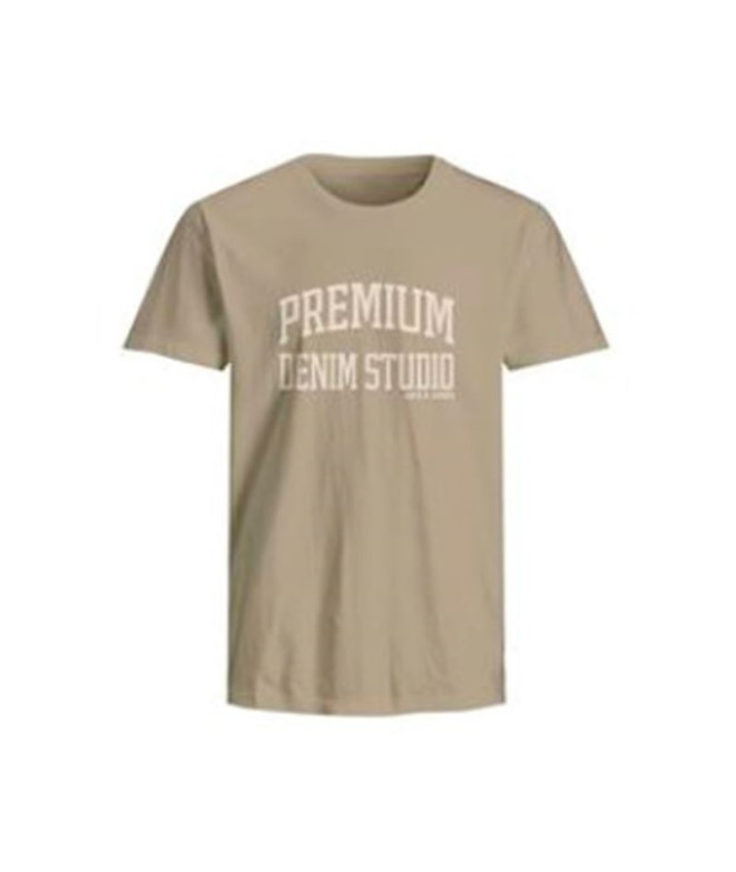 Camiseta Jack and Jones Jprblutimmy k Hombre White Pepper