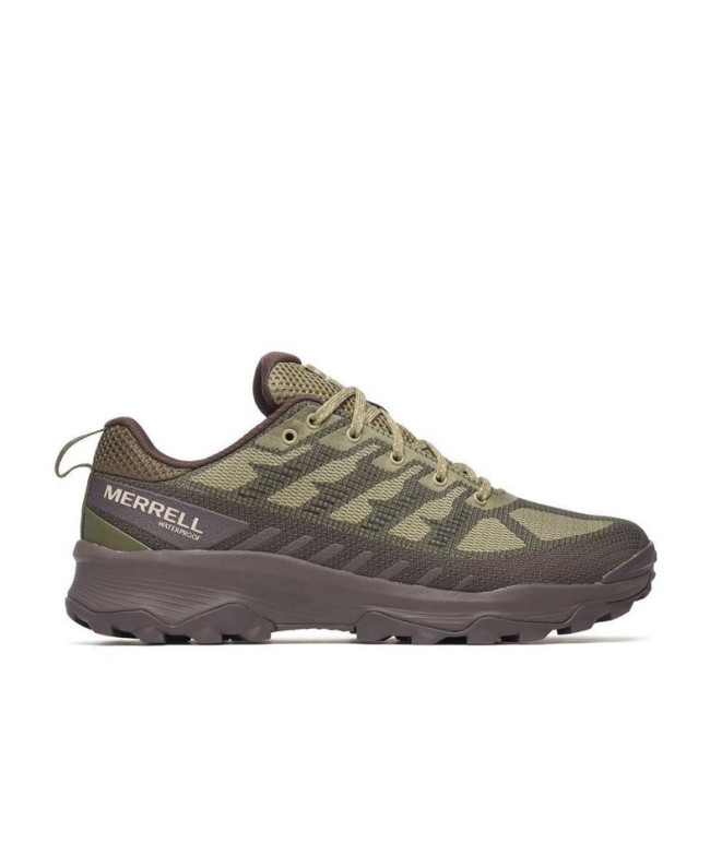 Chaussures Montagne Merrell Homme de Speed Eco Wp Drab