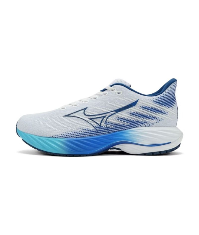 Chaussures Running Mizuno Rider Homme de Wave 28 Noir/blanc/blanc