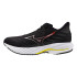 Chaussures de Running Mizuno Wave Rider 28 Homme Noir/blanc/ongra