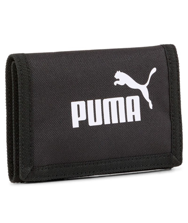 Cartera Puma Phase Wallet, Black, Hombre