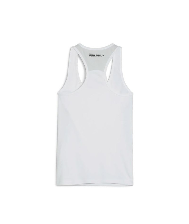 Camiseta Futebol by Puma Individual Padel an White Mulher