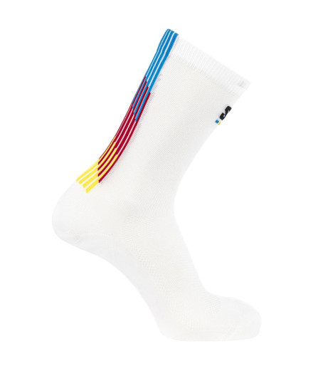 Meias Trail Salomon da Pulse Pulse Flag Race Flag Crew...