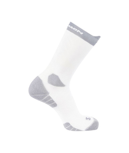 Meias Trail Salomon de Aero Crew Branco