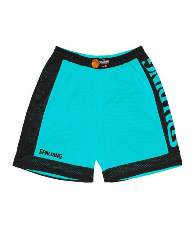Pamtalones de Baloncesto Spalding Reversible Pamtaloness Hombre Atolón Azul/Negro