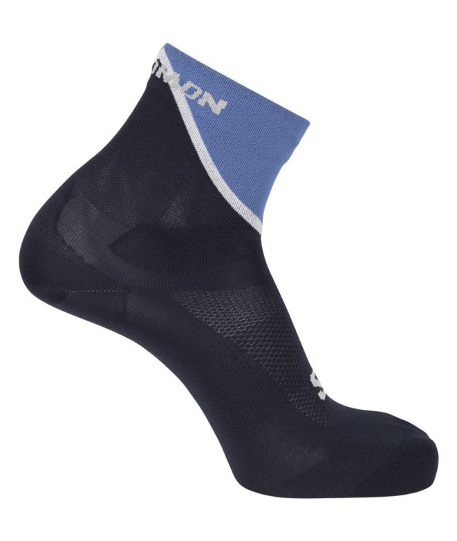 Calcetines de Trail Salomon Pulse Ankle French Blue/Carbon