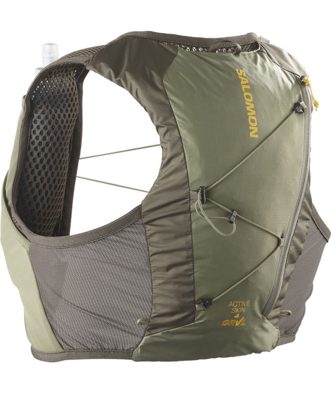 Colete Trail Salomon Set de Active Skin 4 Grvl Wren/Deep Lichen Gre