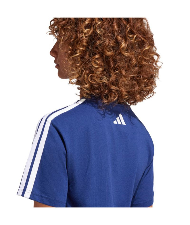 Camiseta adidas Mulher Sofás azul escuro
