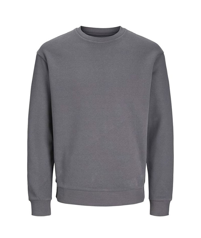 Sudadera Jack and Jones ebradley Crew Hombre Ultimate Grey