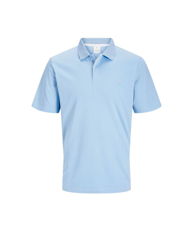 Polo Jack and Jones Jprccrodney Noos Chambray Blue Homme