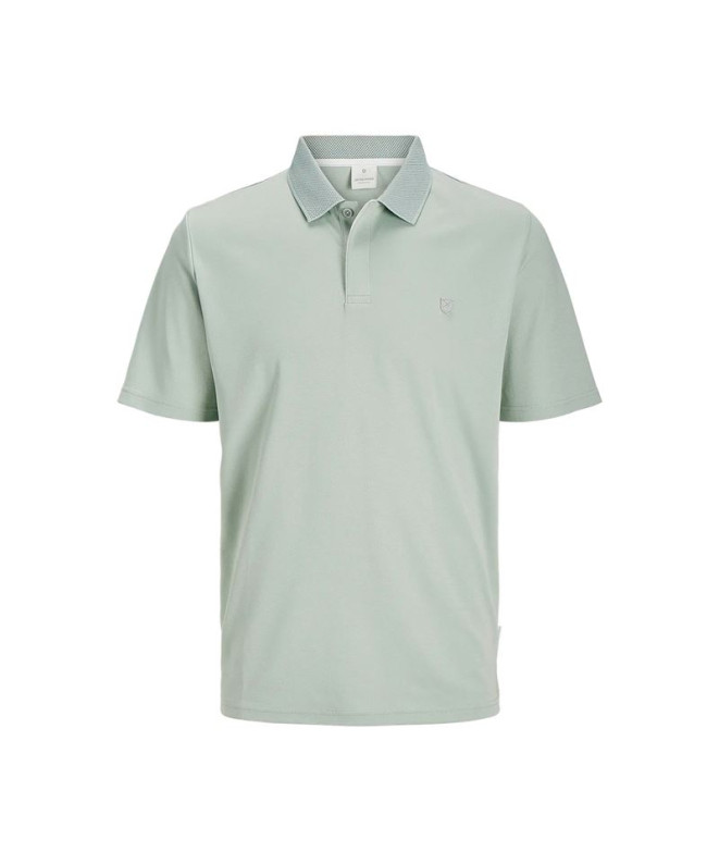 Polo Jack and Jones Jprccrodney Noos Aqua Gray Homme