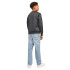 Moletom Jack and Jones Jjkey Sporty Aop Asphalt Menino