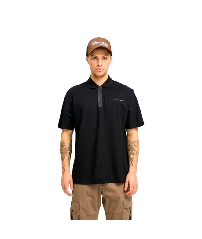 Polo Jack and Jones Jcofusion Pique Aqua Gray...