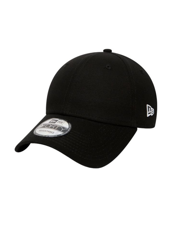 Boné New Era Plain Flag 9FORTY Preto