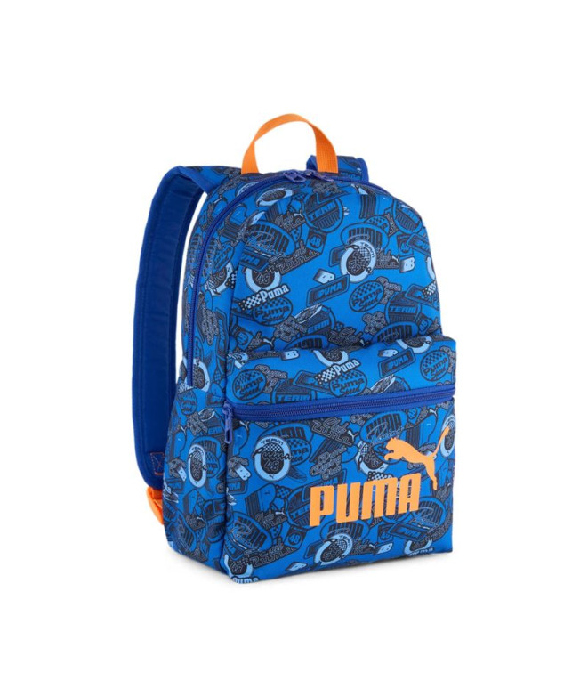 Mochila Puma Phase Aop Pequeno,Vivid Blue , Menino