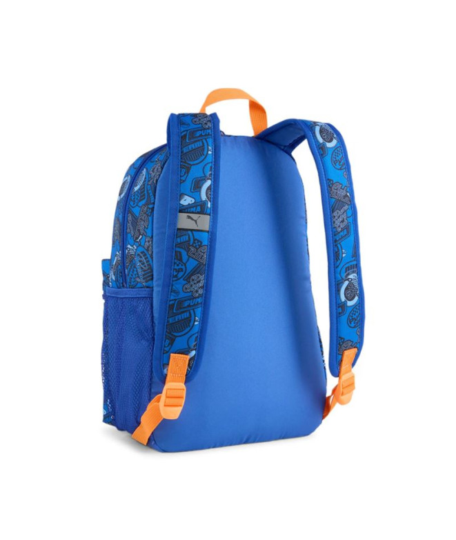 Mochila Puma Phase Aop Pequeno,Vivid Blue , Menino