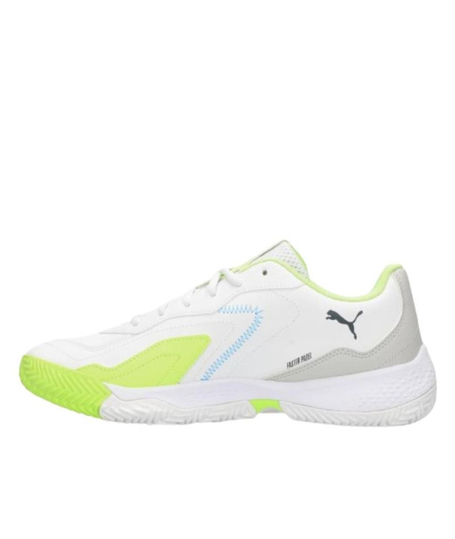 Zapatillas de Padel Puma Nova Smash Blanco Verde