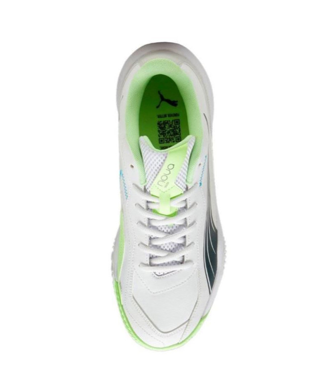 Chaussures padel Puma Nova Smash White Green