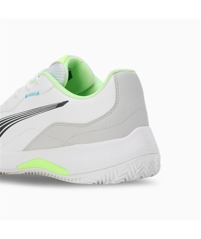 Chaussures padel Puma Nova Smash White Green