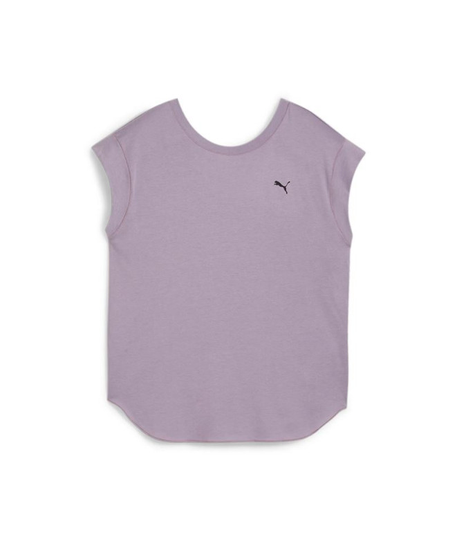 Camiseta Yoga de Puma Studio Foundations Mulher