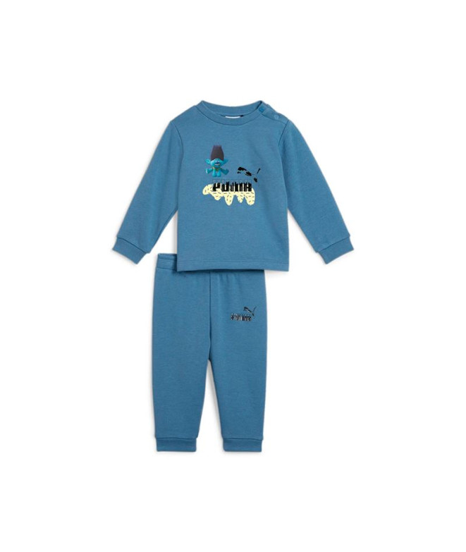 Calça by Puma Puma X Trolls Minicat Crew Jogger Tr Infantil