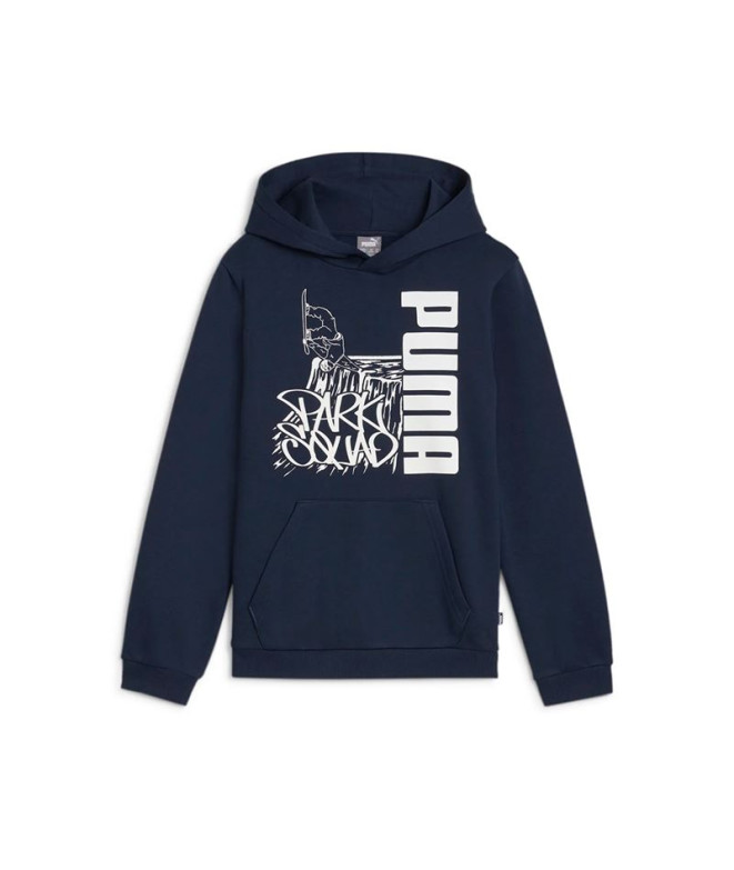 Moletom de Puma Ess+ Mid90S Hoodie Fl Menino