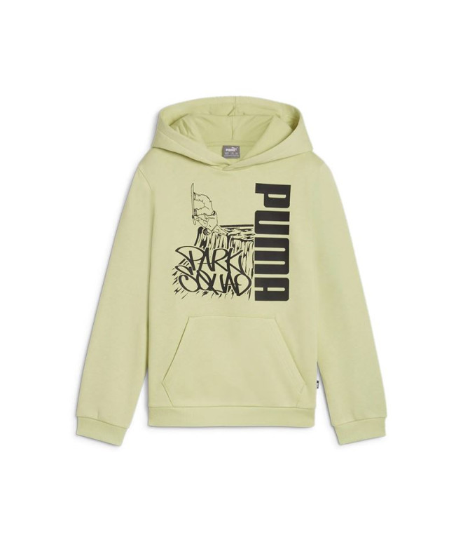 Moletom de Puma Ess+ Mid90S Hoodie Fl Menino