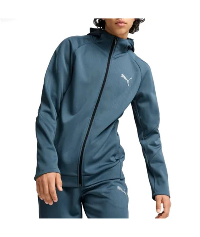 Camiseta de Puma Power Colorblock Hombre Cielos...