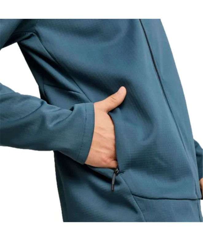 Camiseta Homem puma Power Colorblock Cinzento...