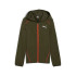 Casaco Fitness Menino casaco com capuz com fecho de correr Tr Dark Olive by Puma Active Sports
