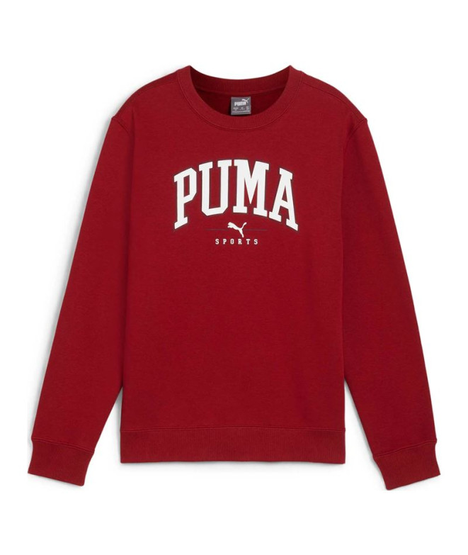 Sudadera de Puma Puma Squad Crew Fl Niño Red