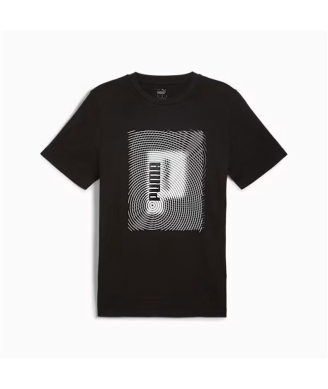 Camiseta de Puma Graphics Execution Hombre Black
