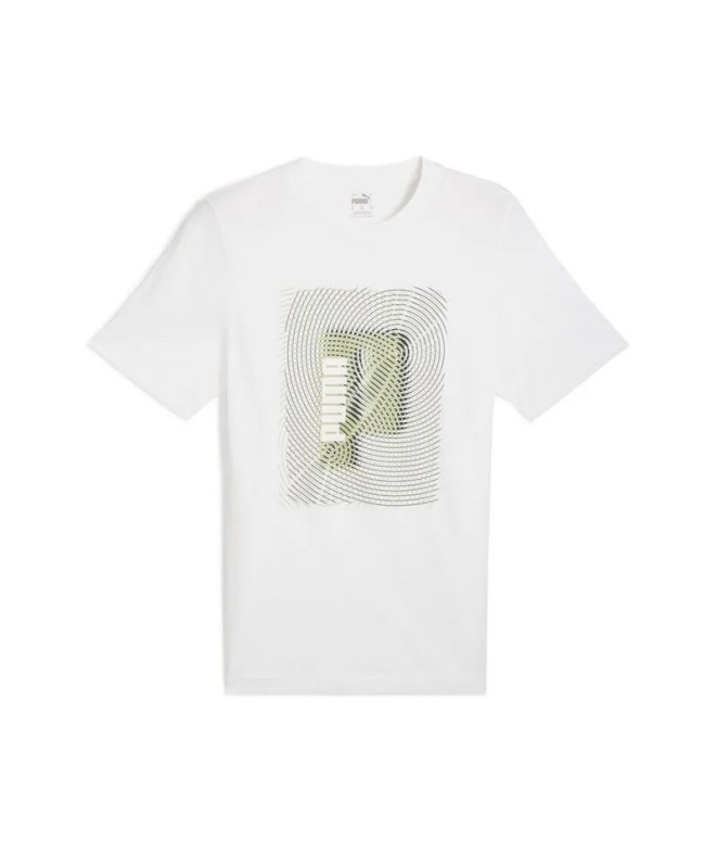 Camiseta de Puma Graphics Execution Hombre White