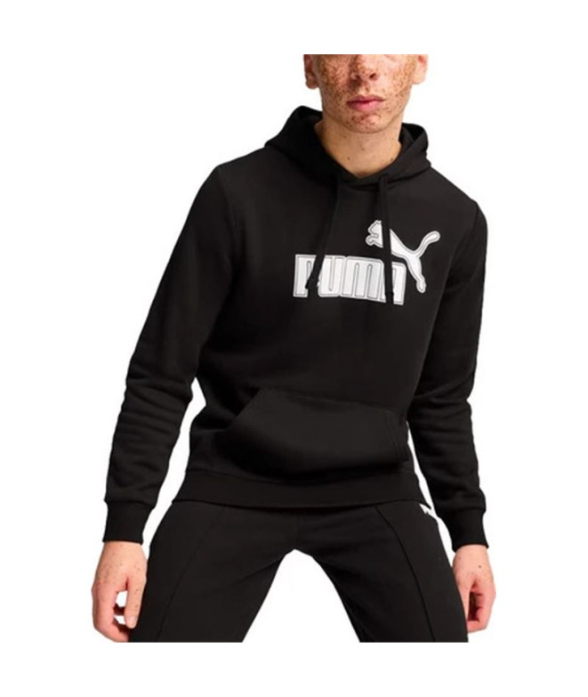Sudadera de Puma Puma Sports Club Hoodie Fl Hombre Black