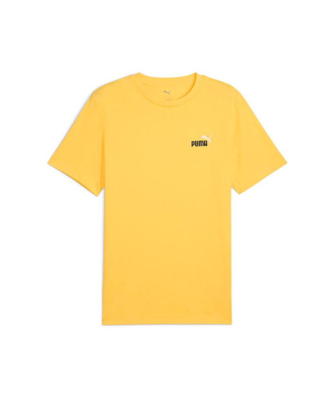 Camiseta Puma Essentials 2 Color Small No,Sunny Yellow, Homem