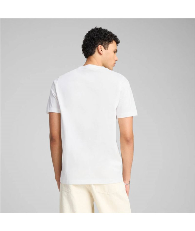 Camiseta Puma Graphics Sneaker Puma Branco, Homem