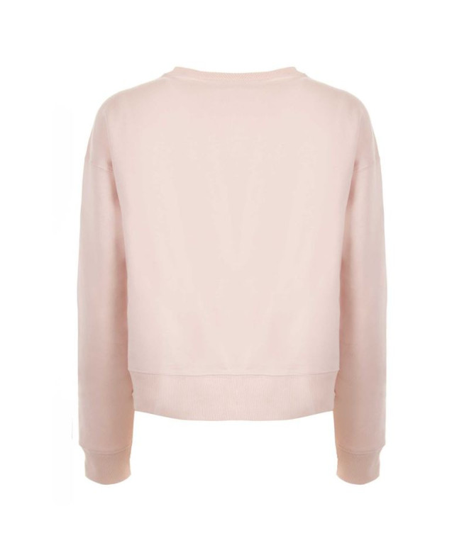 Moletom Mulher by Puma Puma Script Crew Fl Pink