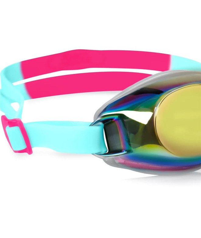 Lunettes de natation Zoggs Endura Miroir Aqua/Rose