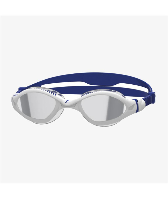 Gafas de Natación Zoggs Tiger LSR+ Mirror Blanco/Azul