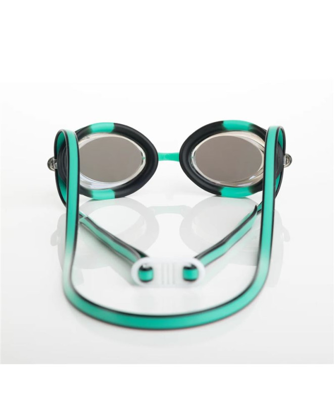 Gafas de Natação Zoggs Racer Titanium Verde/Preto