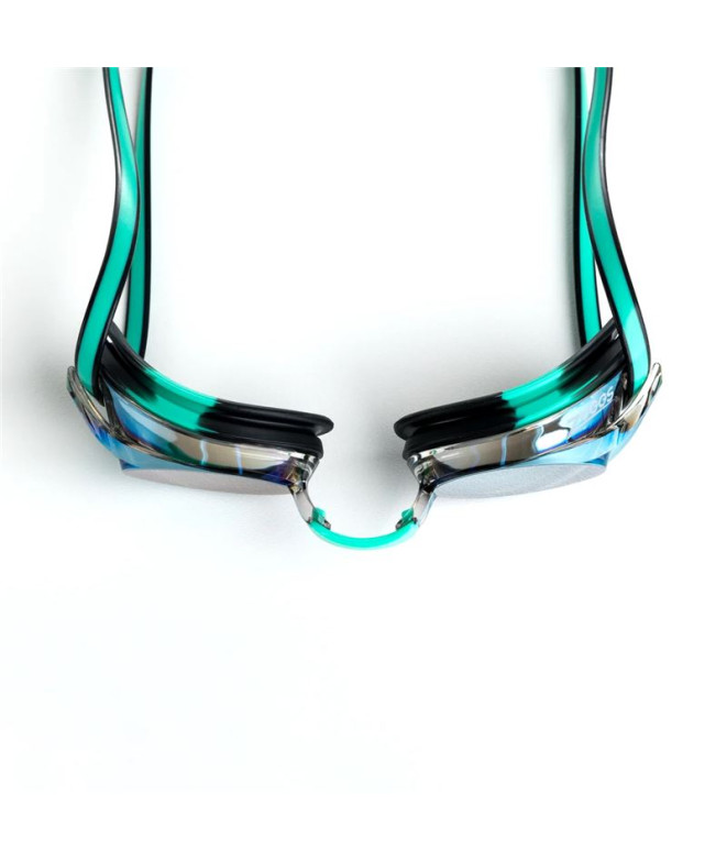 Gafas de Natação Zoggs Racer Titanium Verde/Preto